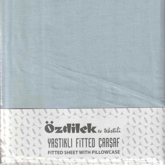 ÖZDİLEK CARSAF FITTED YST. RANFORCE 160*200 AQUA COLOURIST