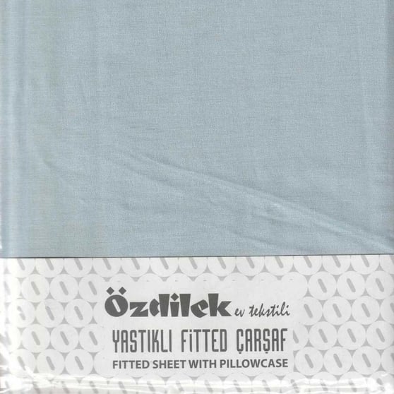 Özdilek Lastikli Fitted Tek kişilik Çarşaf Takımı 120*200 Aqua