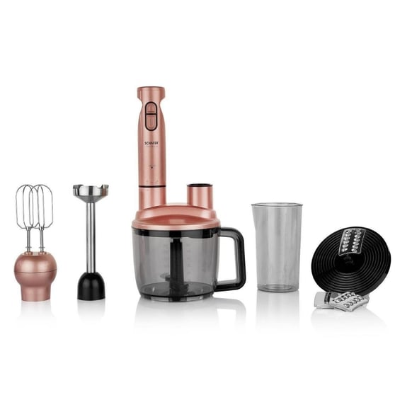 Schafer 2S085-25025-ROS01 Chef Blend Mega Blender Set-Rosegold