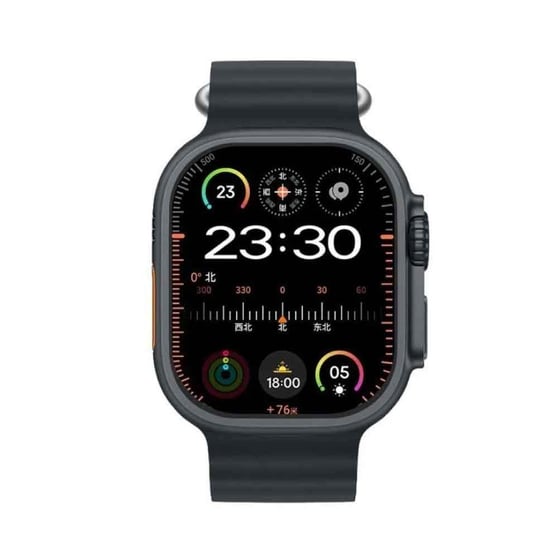 JHY Smart Watch Ultra 2 Black Akıllı Saat
