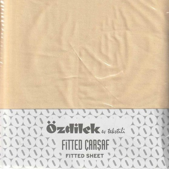 Özdilek Lastikli Fitted Tek kişilik Çarşaf Takımı 120*200 Bal Sarısı