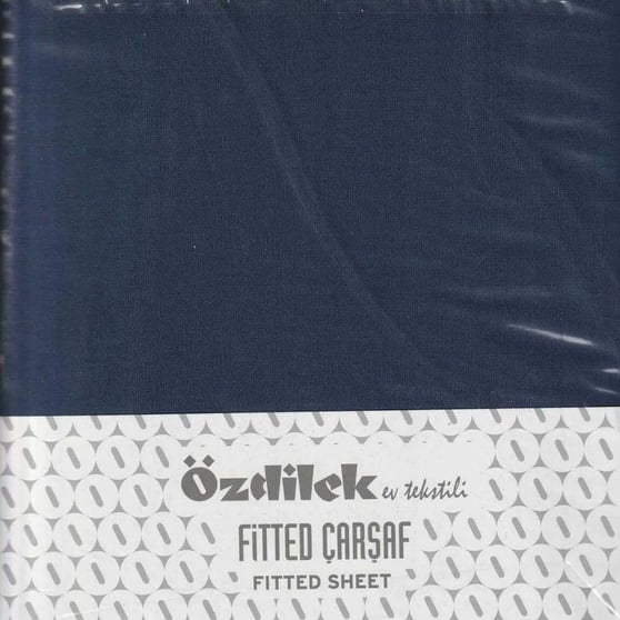 Özdilek Lastikli Fitted Tek kişilik Çarşaf Takımı 120*200 İndigo