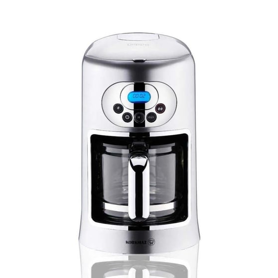 Korkmaz A866-02 Drippa Lcd Li Filtre Kahve Makinesi Inox