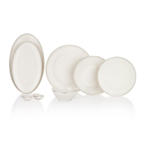 Schafer 1S4211-01001-GLD03 Luna Yemek Takımı 56 Parça-Gold03