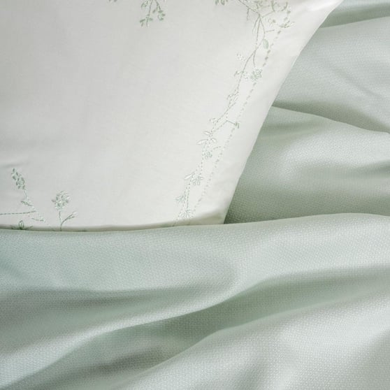 Cotton Box Serenity Bambu Çift Kişilik Pike Takımı Brisa Mint