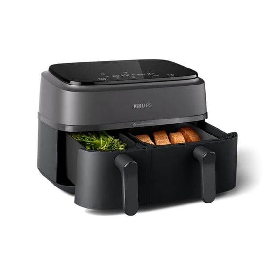 Philips Airfryer 3000 Serisi NA350/00 Çift Hazneli 9 lt Yağsız Fritöz