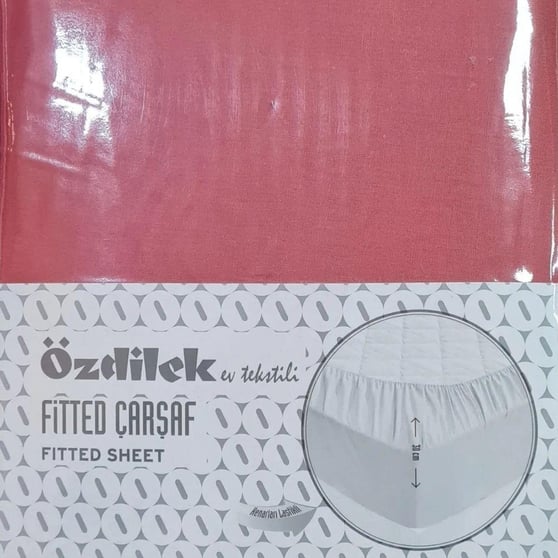 ÖZDİLEK CARSAF FITTED YST. RANFORCE 180*200 K.MERCAN COLOURIST