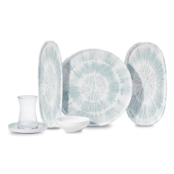 Korkmaz A8686-1 Luna Coll. 25 Parça Kahvaltı Takımı