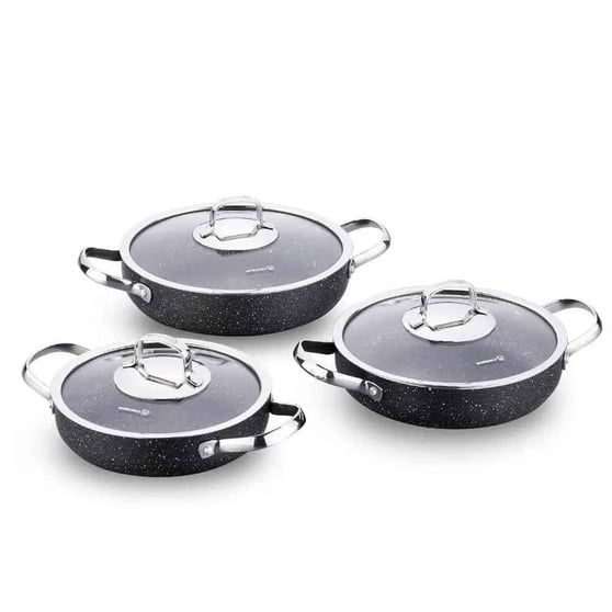 Korkmaz A1845 Galaksi 6 Parça Omlet Set