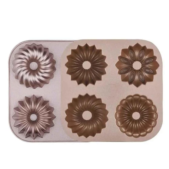 Korkmaz A5617-4 Pasty 4lü Muffin Kalıbı