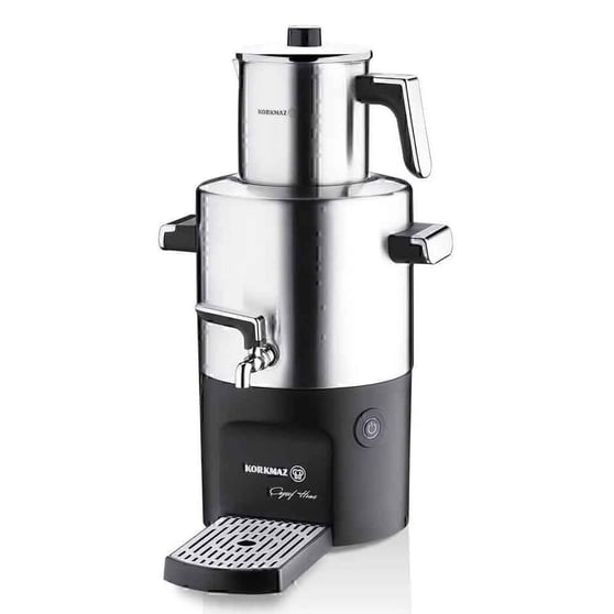 Korkmaz A844-01 Çayşef Home Semaver Inox/Parlak