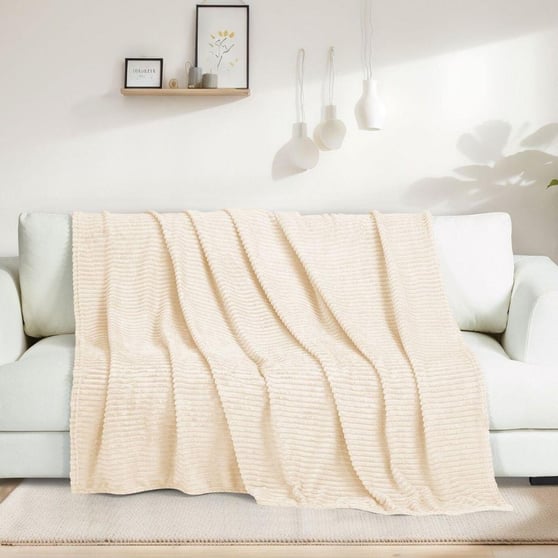 Daintyhome Serra Çok Amaçlı Örtü Bej
