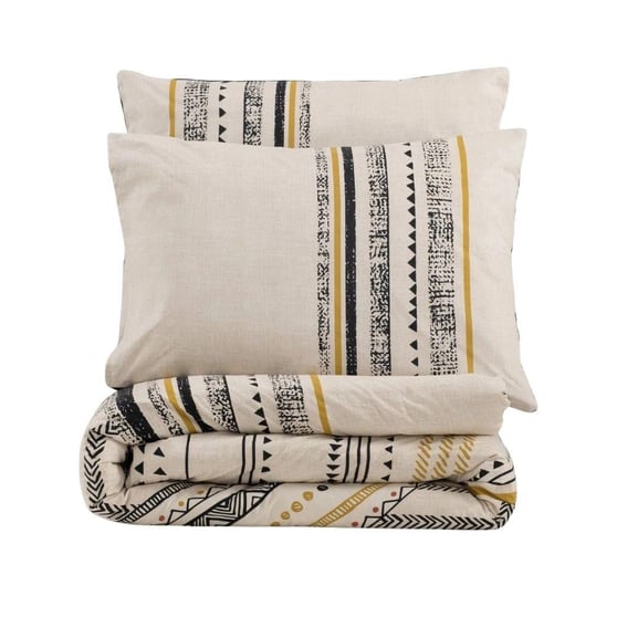 Cotton Box Ethnic Çift Kişilik Nevresim Takımı Elvira Siyah