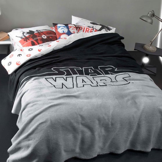 Taç DH Star Wars Logo Pamuk Battaniye