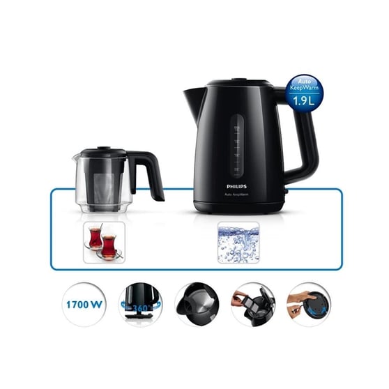 Philips BXA0057/00 Hediyeli Ürün (HD6301/90 Tost  & HD7301/00 Çay Makinesi)