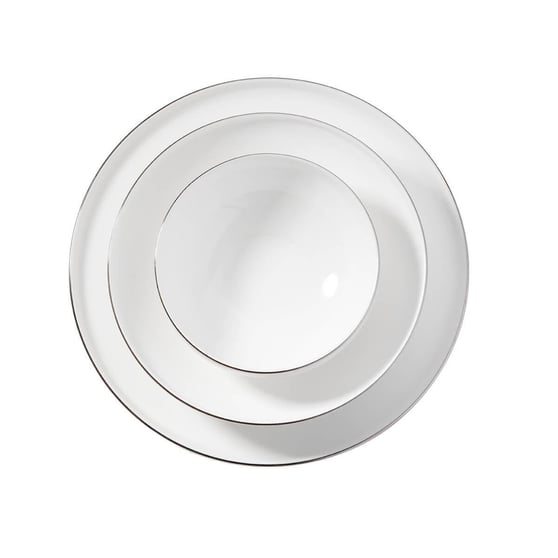 Korkmaz A8174 Diana Coll. 60 Parça Yuvarlak Yemek Takımı Platin