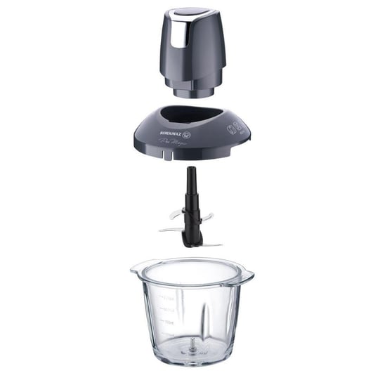 Korkmaz A460-10 Pro Magıc 4 Bıçaklı Cam Doğrayıcı Cosmica/Krom