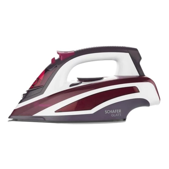 Schafer 1S267-25024-BRD01 Glatt Buharlı Ütü-Bordo