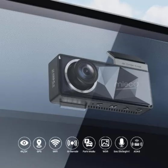 Mieco A11 4K Ultra HD Araç içi Kamera