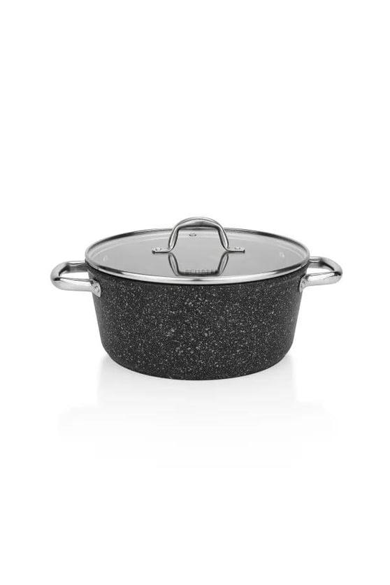 Schafer 1S4648 Dark Millard Y.Y.Tencere Seti 7 Parça Siyah