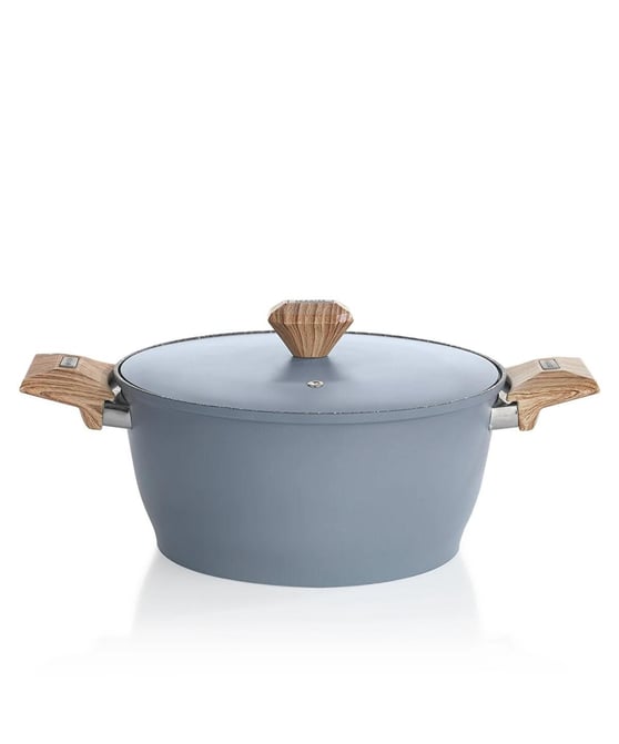 Schafer 1S7021-20003-MAV01 Toscana Döküm Tencere Seti 7 Parça-Mavi