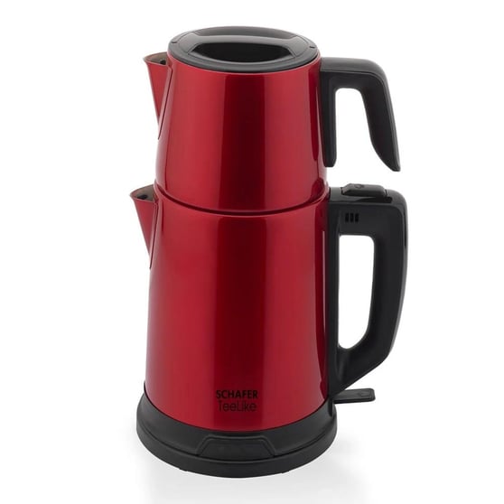 Schafer 2SE706 TeeLike Elektrikli Çay Makinesi-Kırmızı