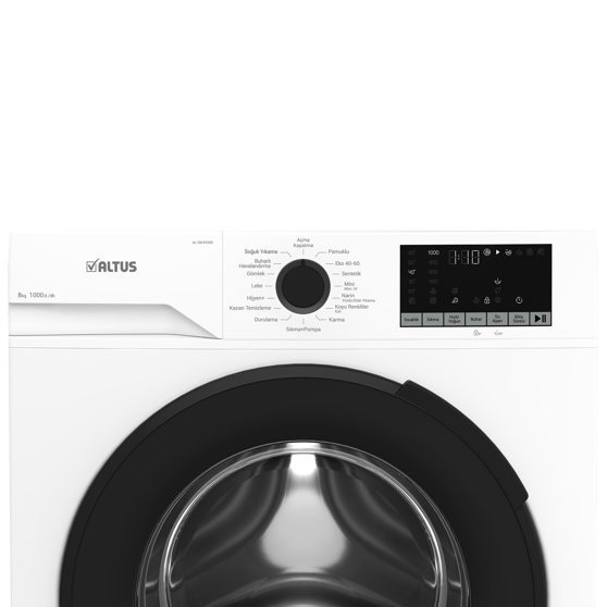 Altus AL CM 81050 M 8 Kg 1000 Devir Inverter Motor Çamaşır Makinesi