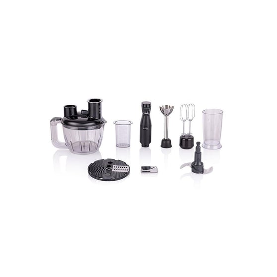 Arnica GH21488 Riva 1200W Çok Fonksiyonlu Blender Seti Siyah