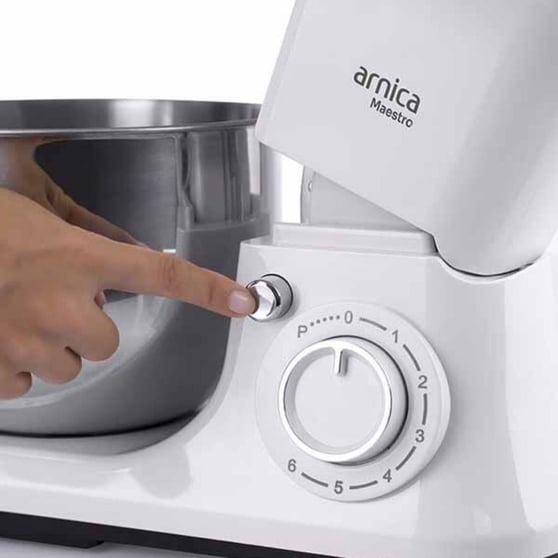 Arnica GH21650 Maestro 1500W Hamur Yoğurma ve Stand Mikser Makinesi 5 Litre