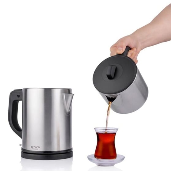 Arnica IH33281 Demli XL İnox Paslanmaz Çelik Çay Makinesi 2.2 L