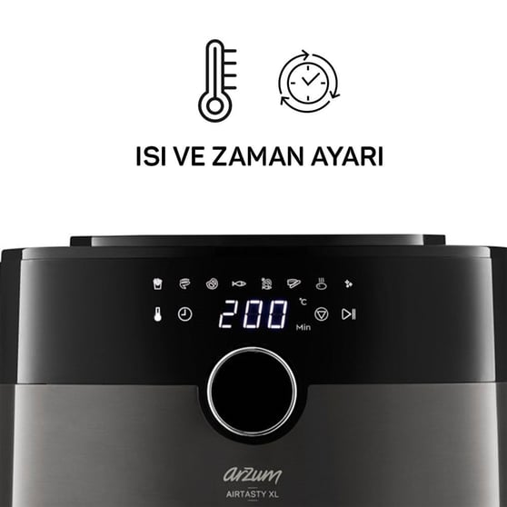 Arzum AR2074-B Airtasty Xl Fritöz Bakır