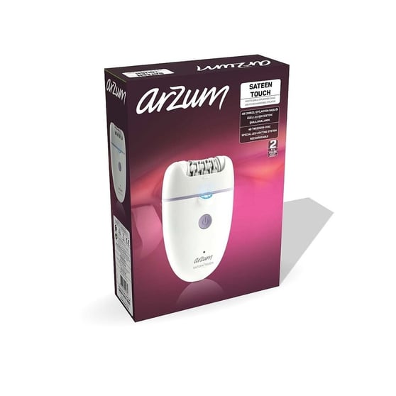 Arzum AR5173-0200 Sateen Touch 48 Cımbızlı Şarjlı Epilasyon Cihazı