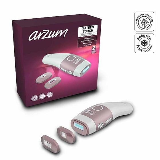 Arzum AR5176 Sateen Touch IPL Tüy Alma Sistemi – Evde Kalıcı Pürüzsüzlük