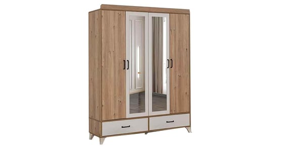 Dardason M112 Defne 4 Kapılı Gardırop