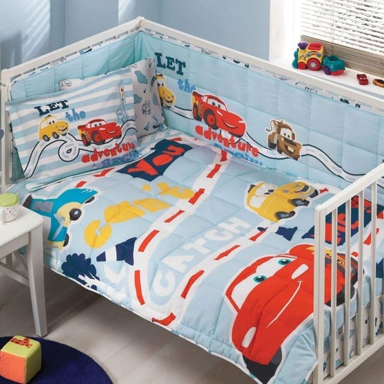 Taç Disney Cars Baby Pamuk Lisanslı Uyku Seti