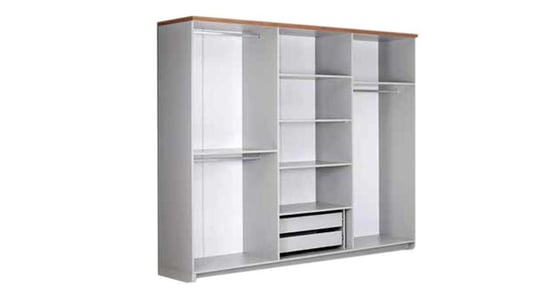 Bahar 6 Kapılı Başlıklı Yatak Odası (Karyolasız)