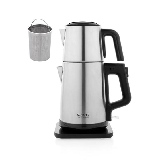 Schafer 2SE713-25001-INX01 Teaform Plus Paslanmaz Çay Makinesi-Inox