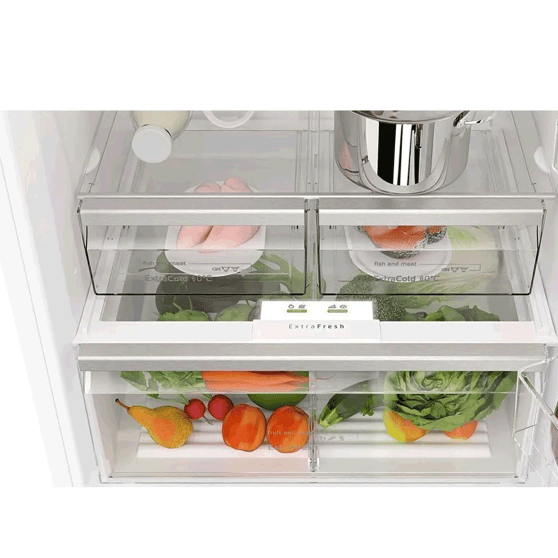 Profilo BD3076WECN Alttan 3 çekm dond 526 L 186*75*80 Beyaz No frost  Buzdolabı