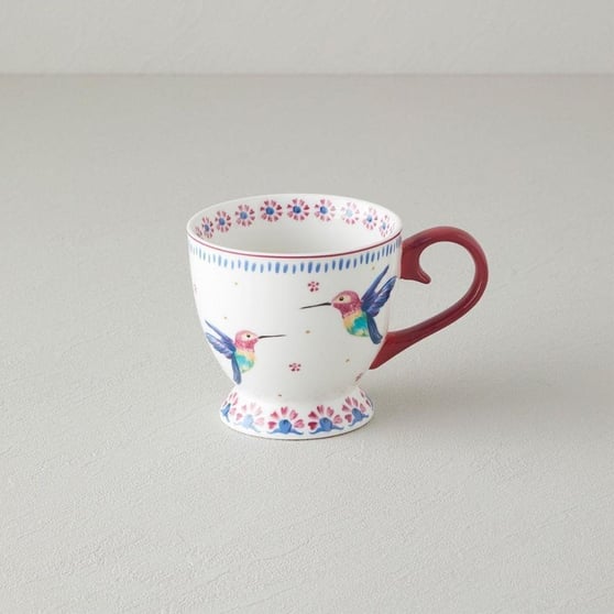 Englısh Home Carnival Sparrow Kupa 460 ml Fuşya