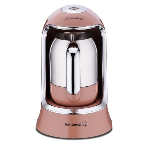 Korkmaz A860-17 Kahvekolik Otomotik Kahve Makinesi Mocha/Krom