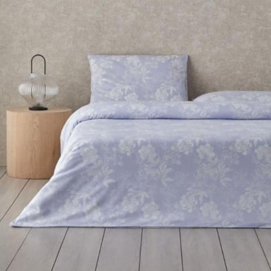 Englısh Home Floral Vine Çift Kişilik Lila Nevresim Takımı 200x220 cm