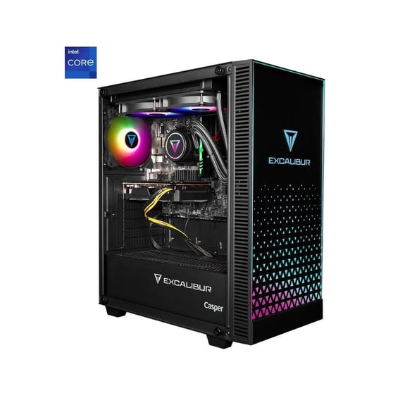 Casper Excalibur Desktop E65L i5-14400F 16GB DDR5 500GB NVMe SSD RTX 3050 Windows 11 Oyuncu Bilgisayarı