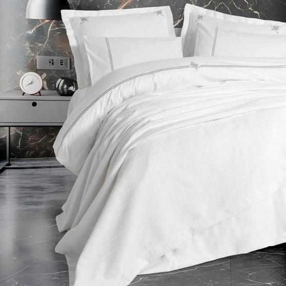 Cotton Box Classic Güher Çift Kişilik Pike Nevresim Takımı Ranforce Pamuk 240x250