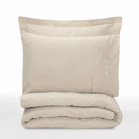 Cotton Box Keten Nevresim Takımı Forbes Çift Kişilik