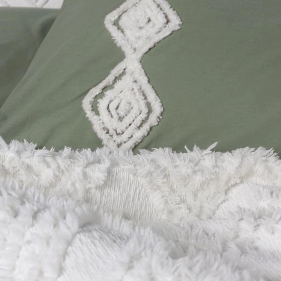 Cotton Box Limi Luke Krem Tek Kişilik Yatak Örtülü Nevresim Takımı