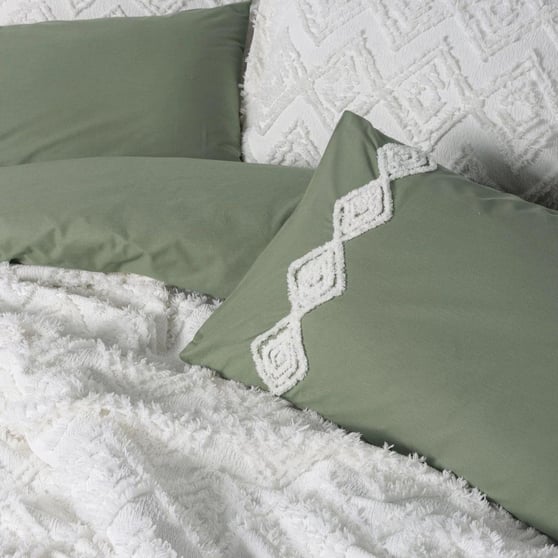 Cotton Box Limi Luke Krem Tek Kişilik Yatak Örtülü Nevresim Takımı