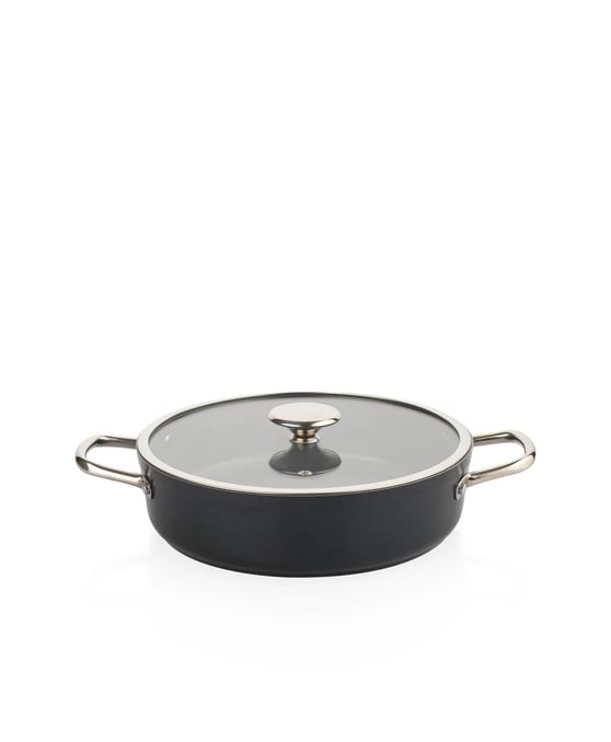 Schafer 1S2438-21003-SIY01 Gravita Seramik Tencere Seti 7 Parça-Siyah