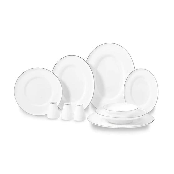 Korkmaz A8171 Bella Coll. 60 P Yemek Takımı Platin