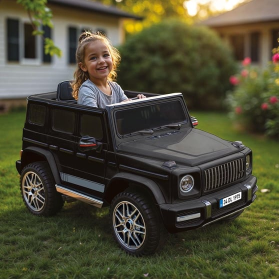 Dolu Urban G-12V Uzaktan Kumandalı Akülü Araba Siyah 8496