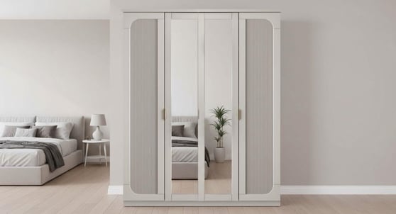Kanyon 4 Kapılı Gardırop Vario Vizon